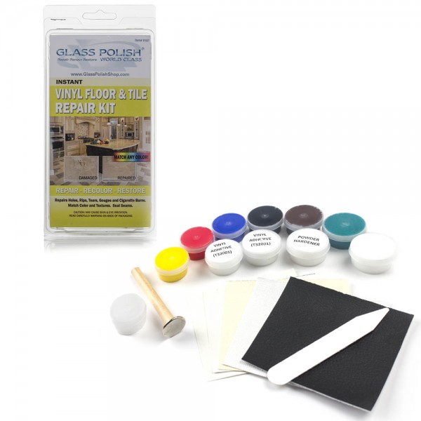 DIY Vinyl Floor and Vinyl Tile Repair Kit 
